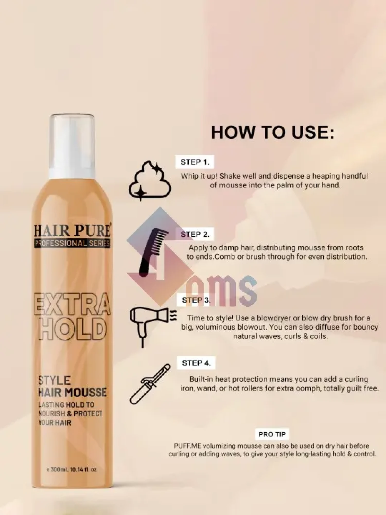 Berina Extra hold Mousse 300ml 2.webp